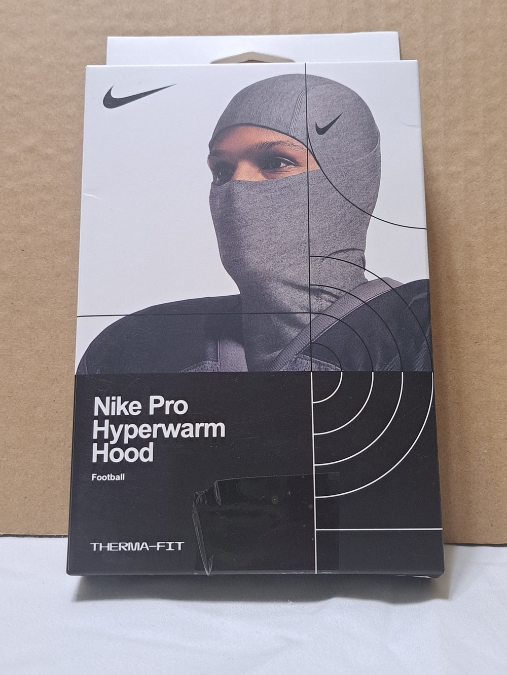 Nike  Pro Hyperwarm Hood THERMA-FIT - Heather Grey OS (Unisex) New in Box